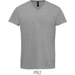 Herren T-Shirt Sols Imperial V Men grau meliert