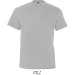 Herren T-Shirt Sols Victory grau meliert