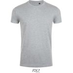Herren T-Shirt Sols Imperial Fit grau meliert