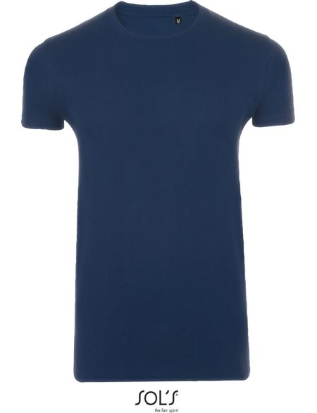 T-Shirt Herren Sols Imperial Fit Französisch Marine
