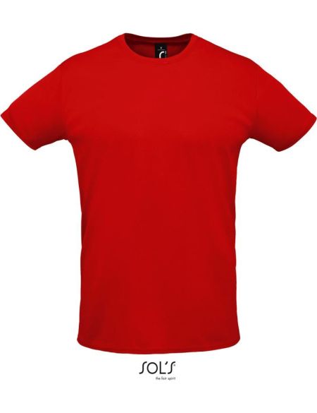 Herren-T-Shirt Sprint rot