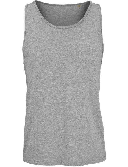Herren-Unterhemd Sols Crusader TT grau meliert