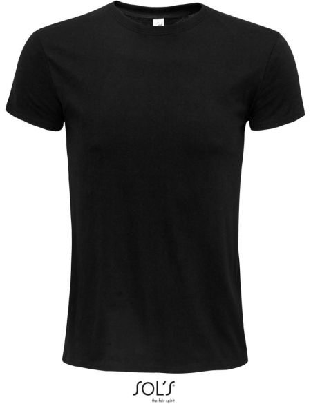 T-Shirt Herren Sols Epic tiefschwarz
