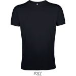 Herren-T-Shirt Sols Regent fit schwarz