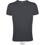 Herren-T-Shirt Sols Regent fit dunkelgrau