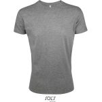Herren-T-Shirt Sols Regent fit grau meliert