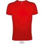 Herren-T-Shirt Sols Regent fit rot