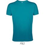 Herren-T-Shirt Sols Regent fit in Entenblau
