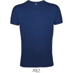 Herren-T-Shirt Sols Regent in französischer Marineblau-Passform