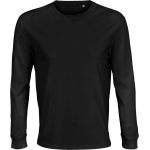 Herren-T-Shirt mit langen Ärmeln Sols Pioneer LSL grau meliert