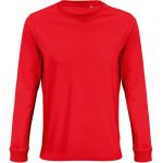 Herren-T-Shirt mit langen Ärmeln Sols Pioneer LSL leuchtend rot