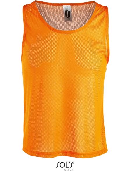Orangefarbenes Sport-Tanktop für Herren von Sols Anfield