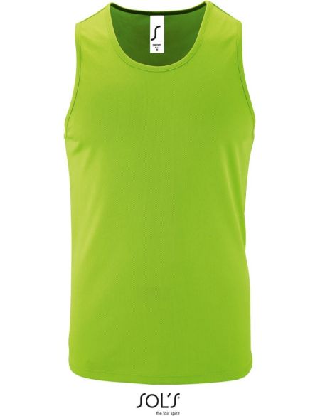Herren-Sport-T-Shirt Sols Sports TT Men neongrün