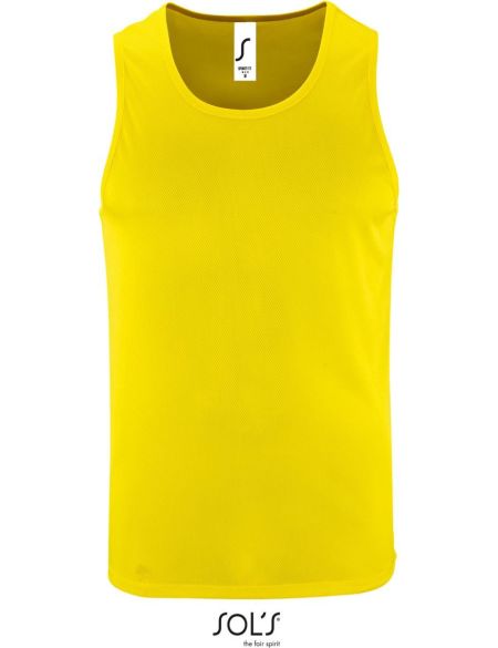 Herren-Sport-T-Shirt Sols Sports TT Men neongelb