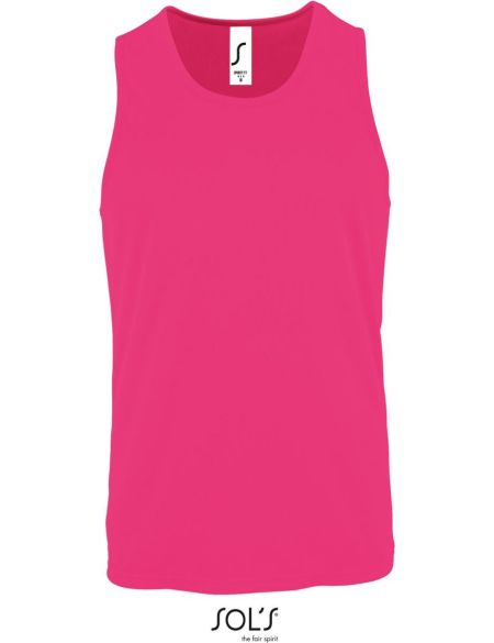 Herren-Sport-T-Shirt Sols Sports TT Men neonpink