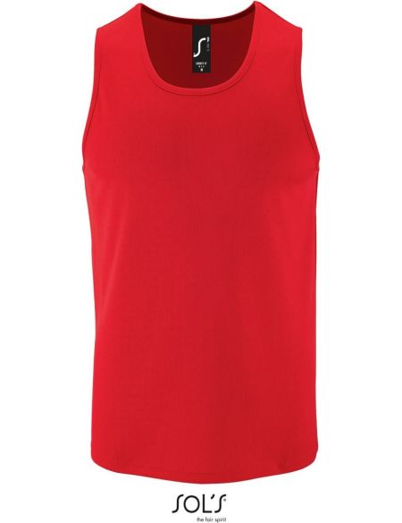 Herren-Sport-T-Shirt Sols Sports TT Men rot