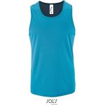 Sols Sports TT Men Aqua Herren-Sport-Tanktop