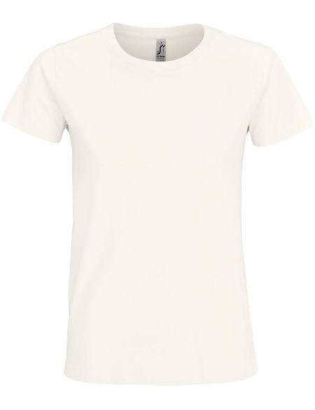 Damen-T-Shirt Sols Imperial Women in gebrochenem Weiß