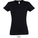 Damen-T-Shirt Sols Imperial Women schwarz