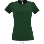 Damen-T-Shirt Sols Imperial Women flaschengrün
