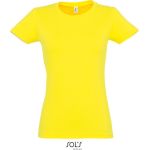Damen-T-Shirt Sols Imperial Women Zitrone