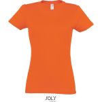 Damen-T-Shirt Sols Imperial Women orange