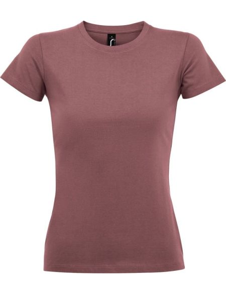 Damen T-Shirt Sols Imperial Women altrosa