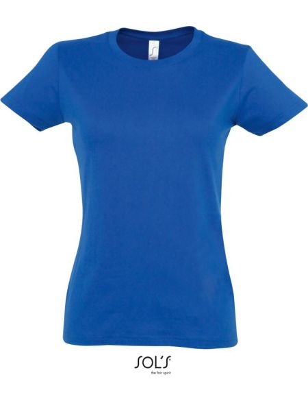 Damen-T-Shirt Sols Imperial Women königsblau
