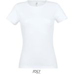 Damen T-Shirt Sols Miss weiß