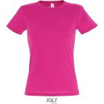 Damen-T-Shirt Sols Miss Fuchsia