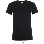 Damen-T-Shirt Sols Regent Women tiefschwarz