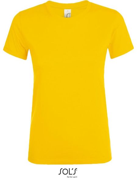 Damen-T-Shirt Sols Regent Women Gold