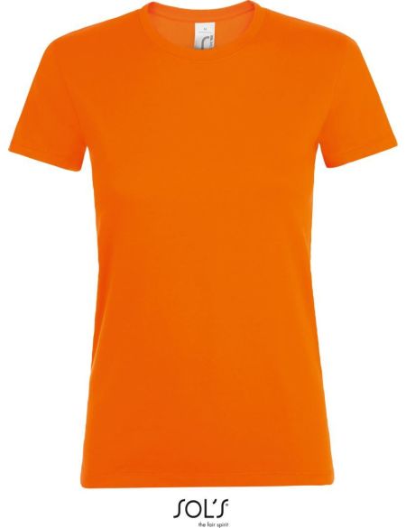 Damen-T-Shirt Sols Regent Women orange