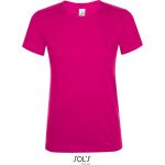 Damen-T-Shirt Sols Regent Women fuchsia