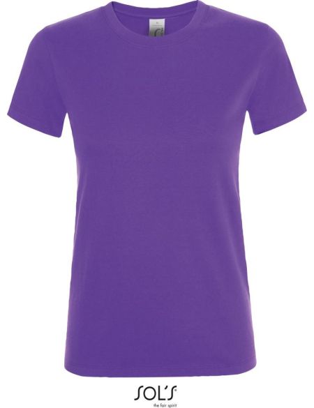 Damen-T-Shirt Sols Regent Women dunkelviolett