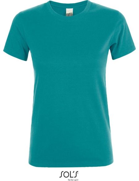 Damen-T-Shirt Sols Regent Women entenblau