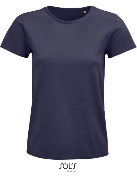 Damen T-Shirt Sols Pioneer Women mausgrau