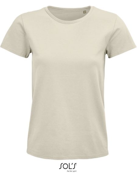 Damen-T-Shirt Sols Pioneer Women natur