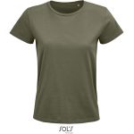 T-Shirt Sols Pioneer Damen Khaki