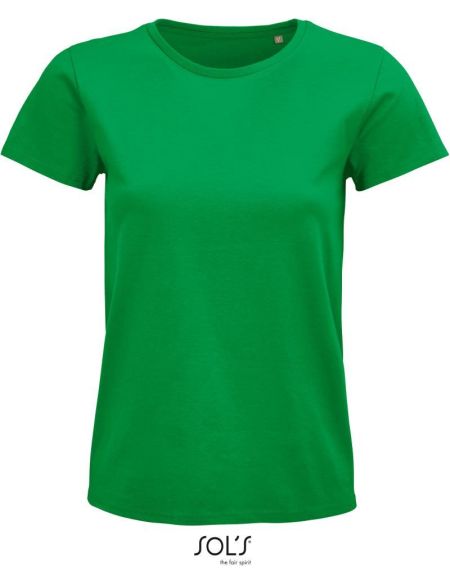 Damen-T-Shirt Sols Pioneer Women Kelly Green