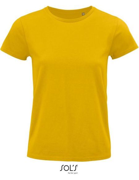 Damen-T-Shirt Sols Pioneer Women Gold