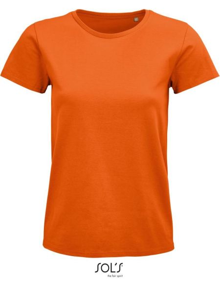 Damen-T-Shirt Sols Pioneer Women orange