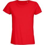 Damen T-Shirt Sols Pioneer Women leuchtend rot