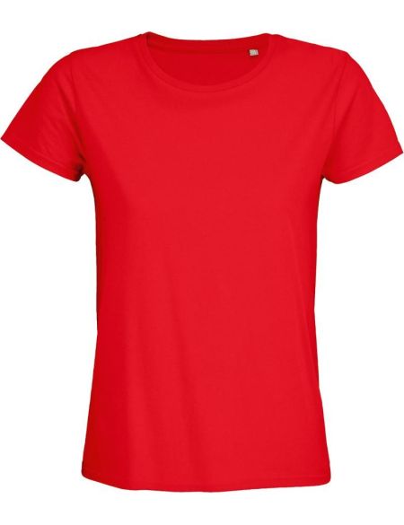 Damen T-Shirt Sols Pioneer Women leuchtend rot