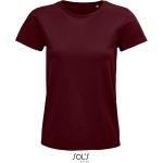 Damen T-Shirt Sols Pioneer Women bordeaux