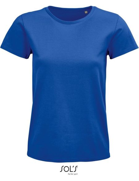Damen-T-Shirt Sols Pioneer Women königsblau