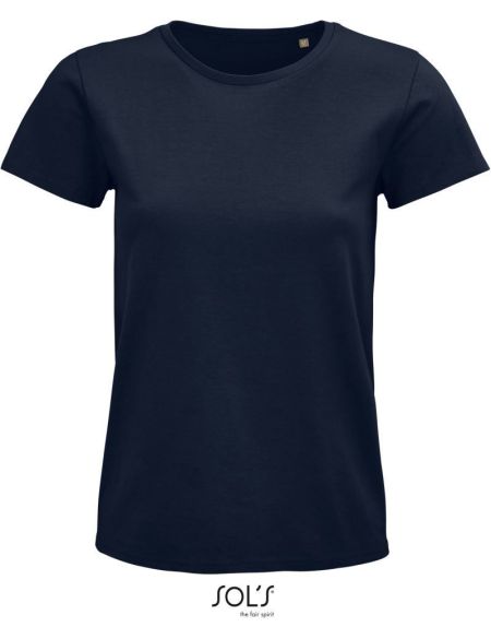 Damen-T-Shirt Sols Pioneer Women französisch marineblau