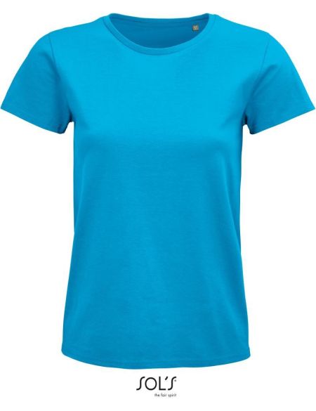 Damen-T-Shirt Sols Pioneer Women Aqua