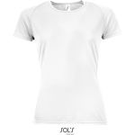 Damen T-Shirt Sporty Women weiß