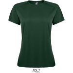 Damen-T-Shirt Sporty Women waldgrün
